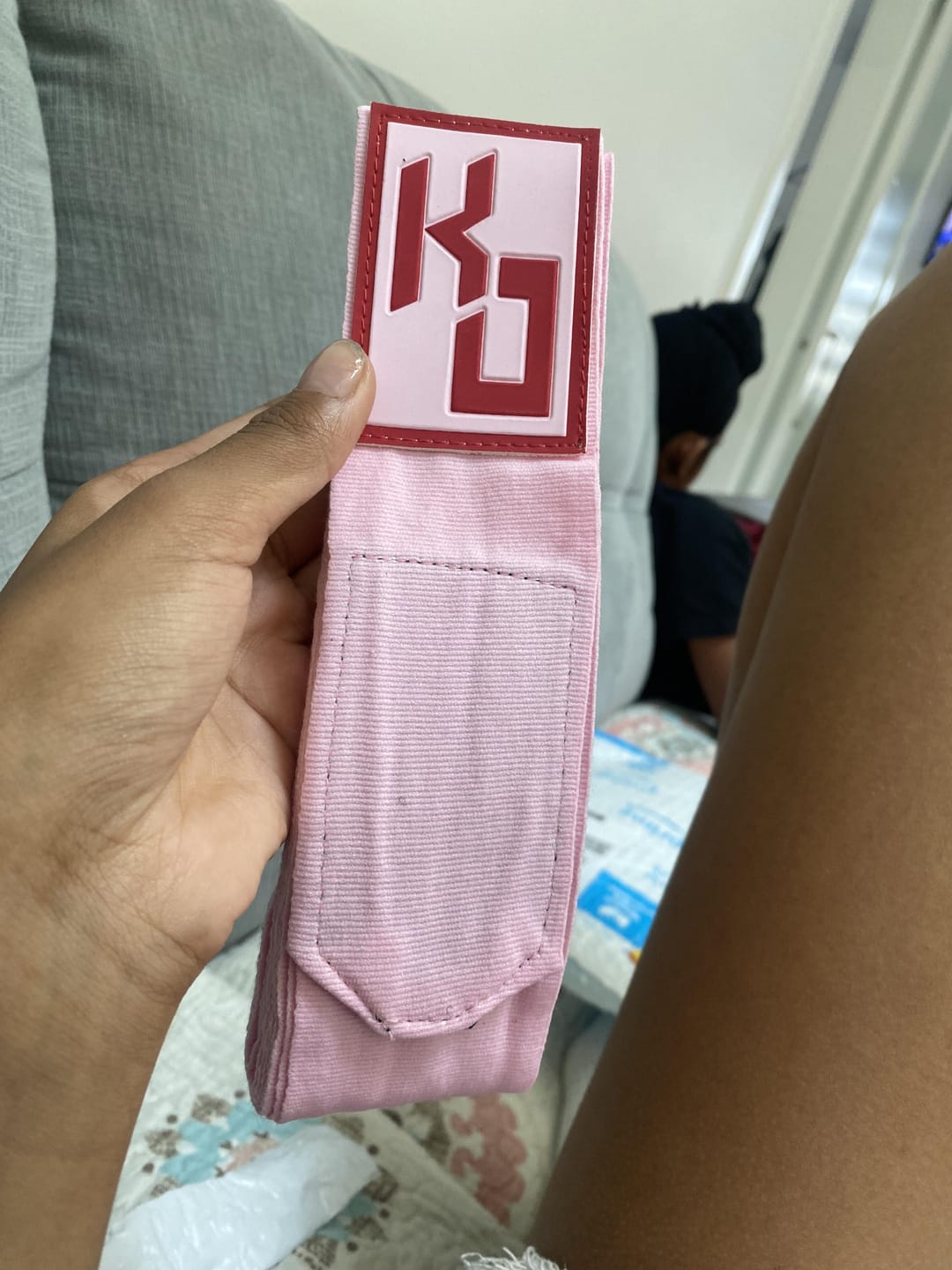 Customer photo review of Rosé Hand Wraps