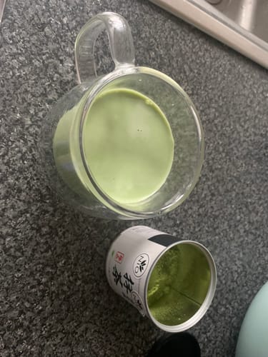 Customer photo review of Saemidori Matcha Henta