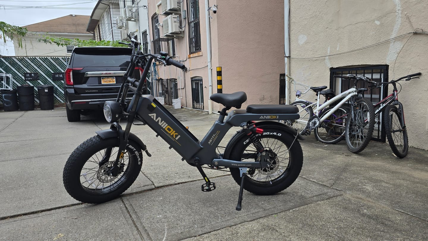 Customer photo review of AQ177 Pro Max 52V eBike