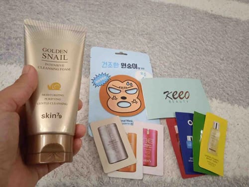 Customer photo review of Skin79 Golden Snail Intensive Cleansing Foam 125ml