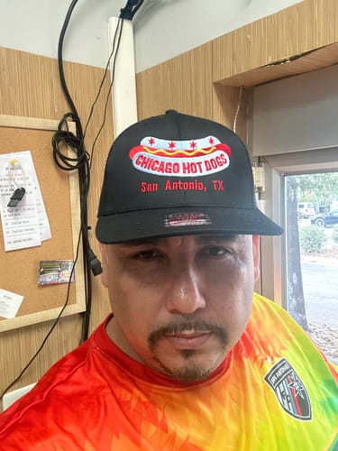 Customer photo review of [12 Pack] Embroidered 112 Style Trucker Hats