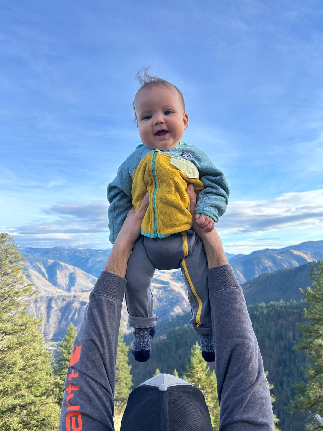 Customer photo review of kid merino wool midweight socks