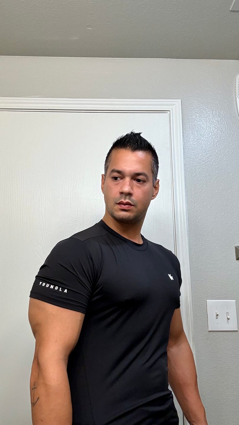 Customer photo review of 476 - Stealth Compression Tees