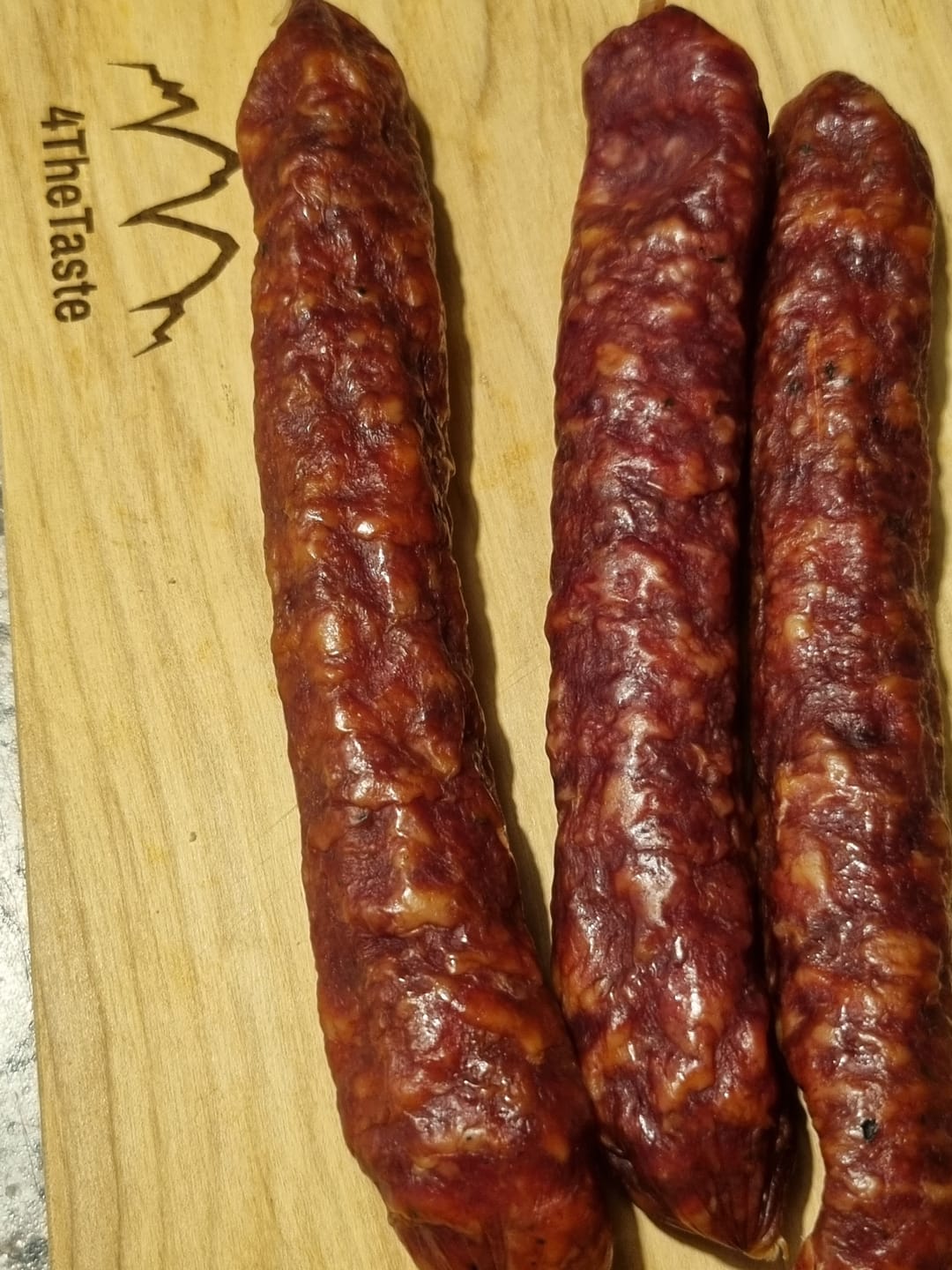 Customer photo review of Qualitäts Kaminwurzen - 180g