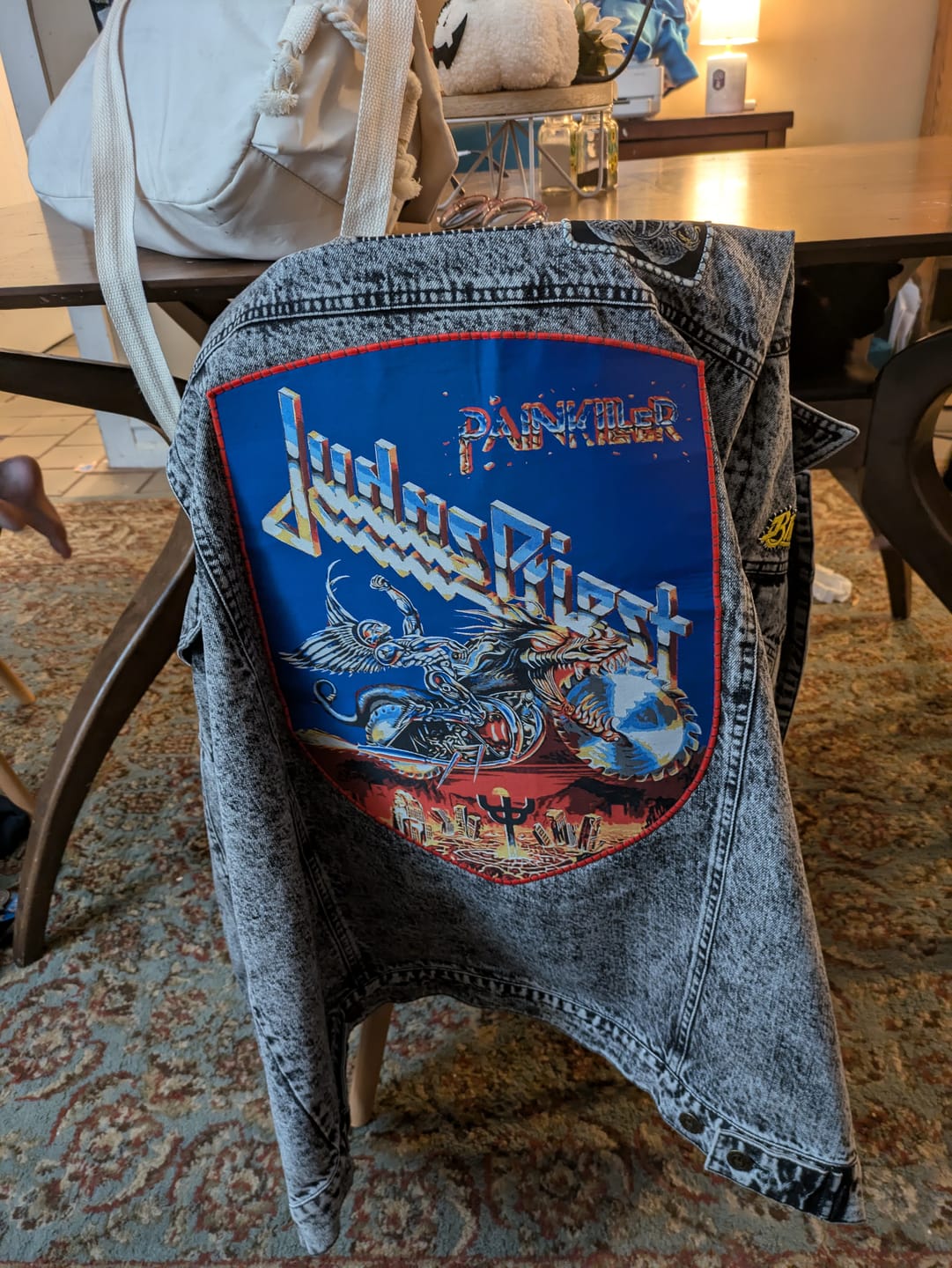 Customer photo review of Judas Priest - Painkiller - Backpatch