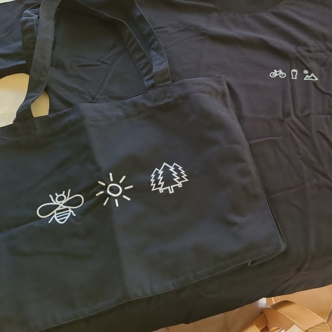 Customer photo review of Personalisierte Premium Shopping Bag aus recyceltem Material