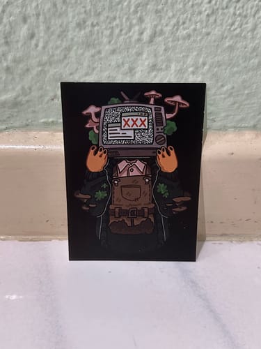 Customer photo review of TV Head Cute Mini prints