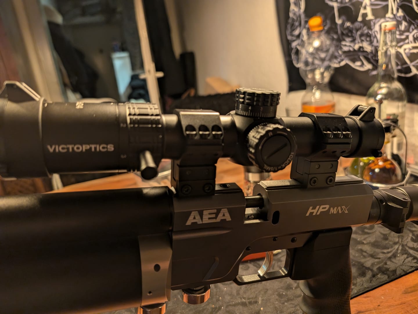 Customer photo review of Vector Optics höhenverstellbare Montage für 25,4mm, 30mm & 34mm Tubus und 11mm / 21mm Schiene