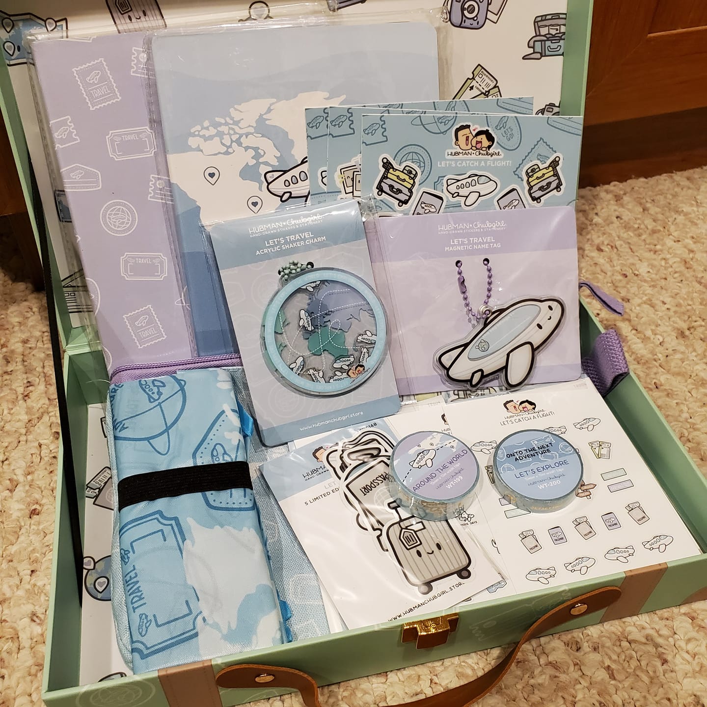 Customer photo review of Let's Travel Box Set
