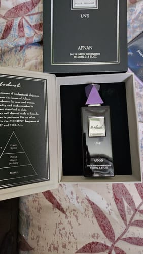 Customer photo review of Afnan Modest Pour Homme Une Eau De Parfum