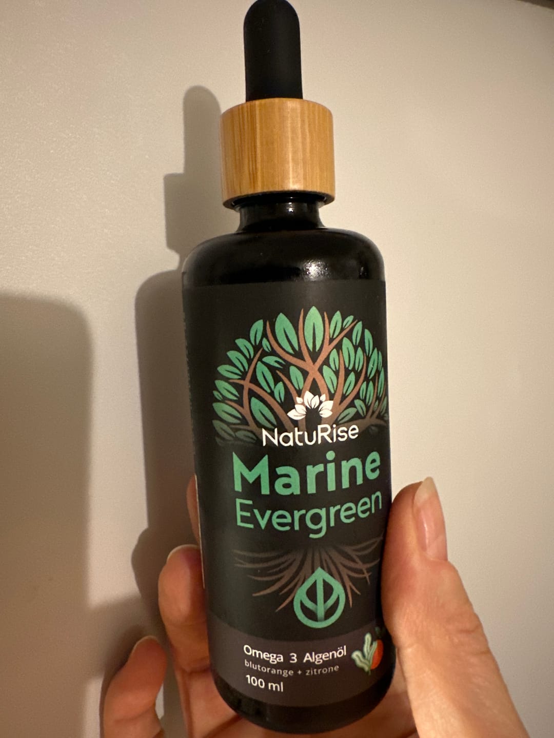 Customer photo review of Omega-3 Algenöl (100ml)