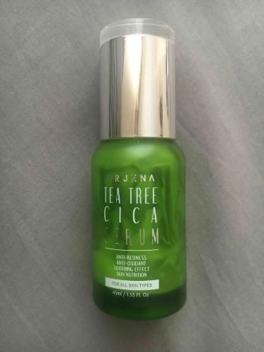Customer photo review of Orjena Tea Tree Cica Serum 45ml