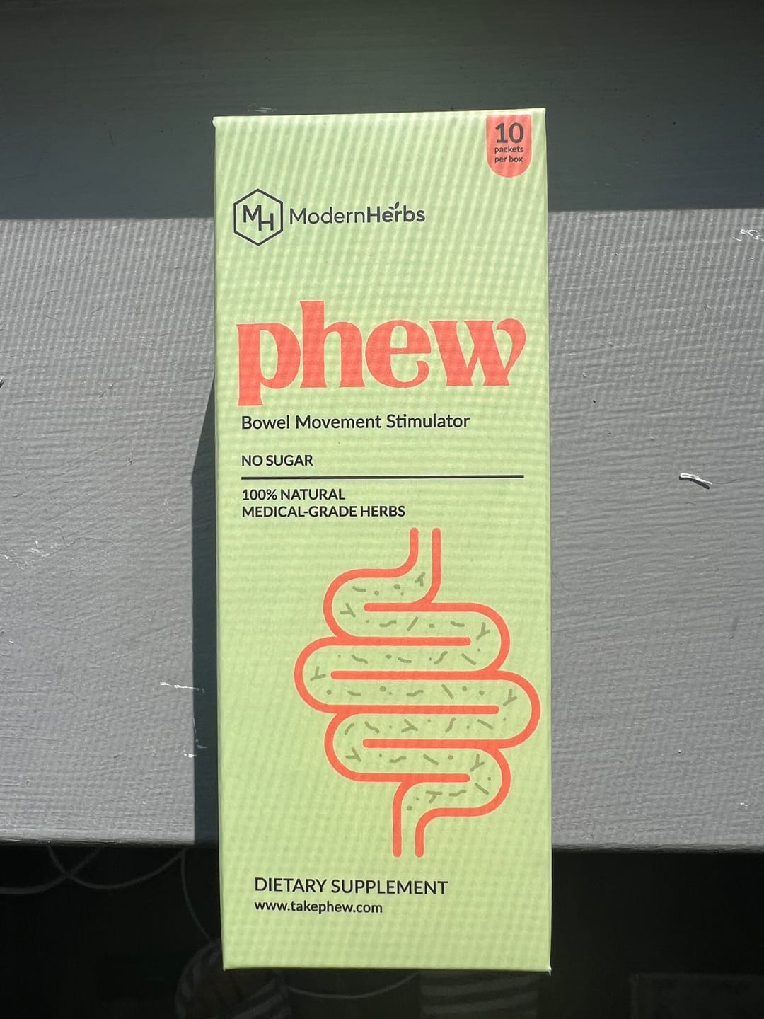 Customer photo review of Phew | All Natural Bowel Stimulator | Detox | Cleanse