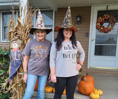 Customer photo review of Spellbound Quilted Witch Hat Sewing Pattern | Digital PDF Pattern