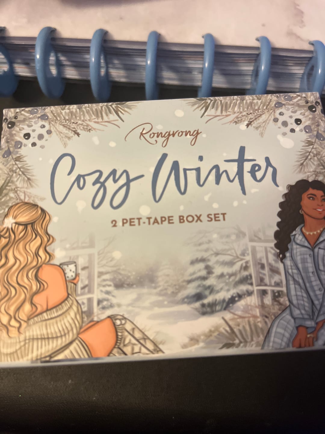Customer photo review of Cozy Winter Pre-cut PET Tape Box