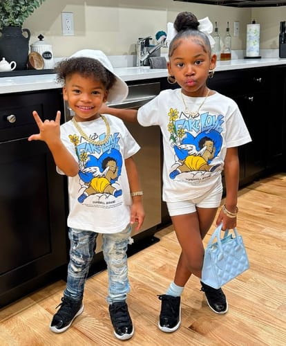 Customer photo review of Racer Blue White Dunk Low DopeSkill T-Shirt Hold My Own Graphic