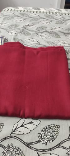 Customer photo review of Pashtush Men Extra Fine wool Stole (Maroon)