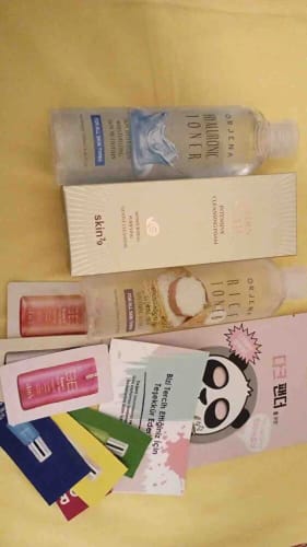 Customer photo review of Orjena Rice Toner 250ml