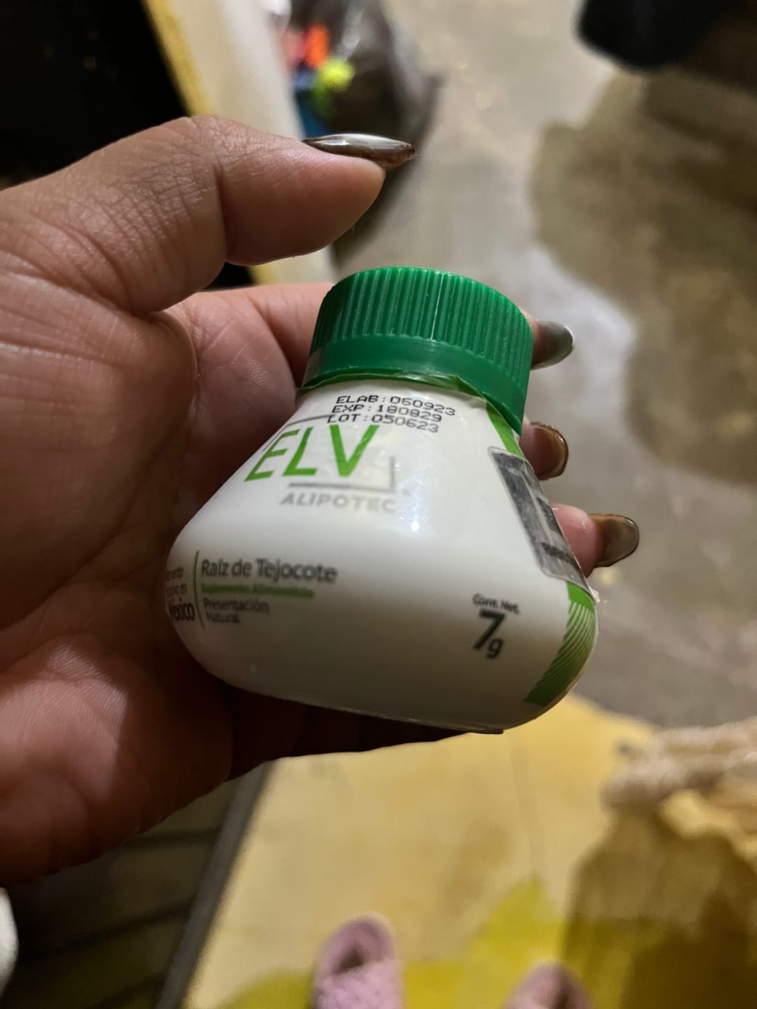 Customer photo review of Raíz de Tejocote - Alipotec