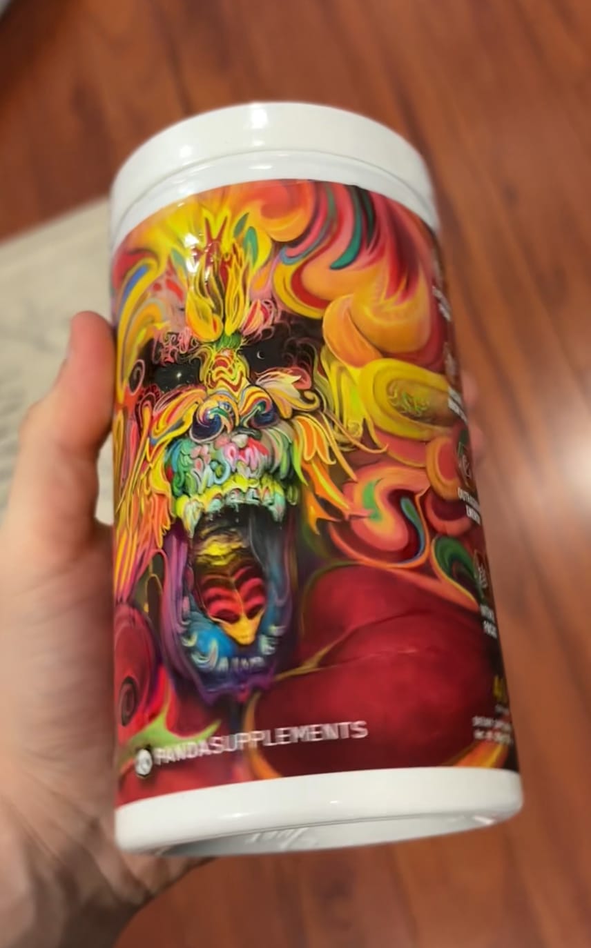 Customer photo review of RAMPAGE - Limited CHAOS Edition Pre-Workout