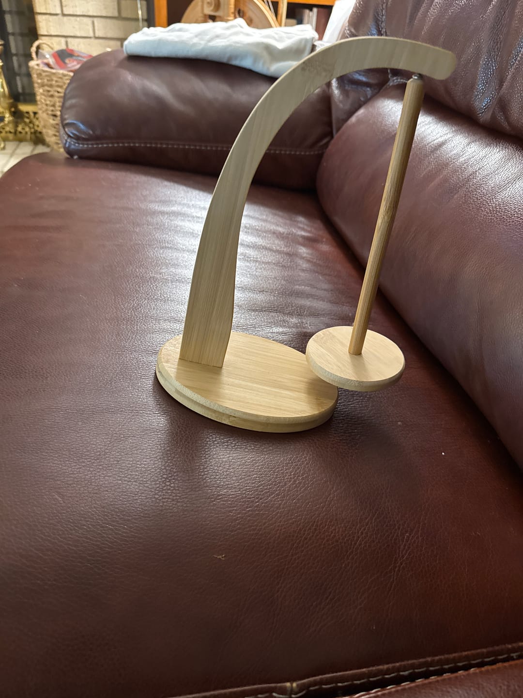 Customer photo review of Levitating Premium Yarn Holder