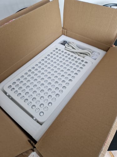 Customer photo review of The Advantage 2.0 Series - Red Light Therapy Full Body Panel