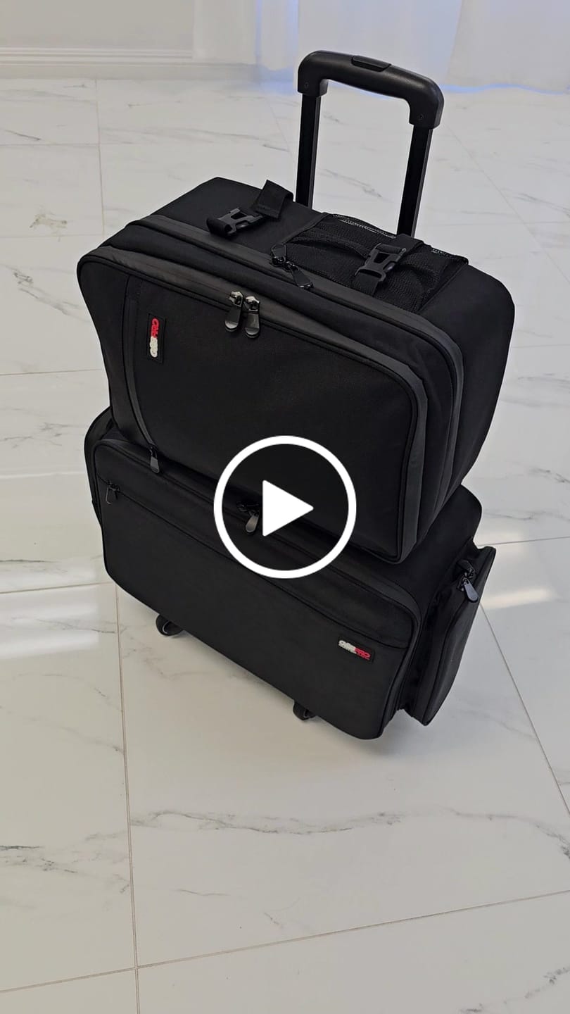Customer video review of Rover Roller Duo Mobile Workstation with Extending Tray System – OG Black