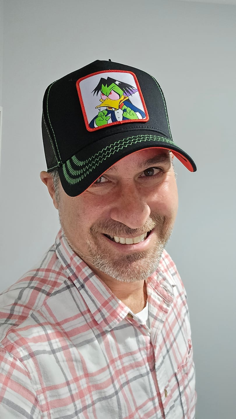 Customer photo review of OVERLORD X Count Duckula: Duckula Trucker Cap