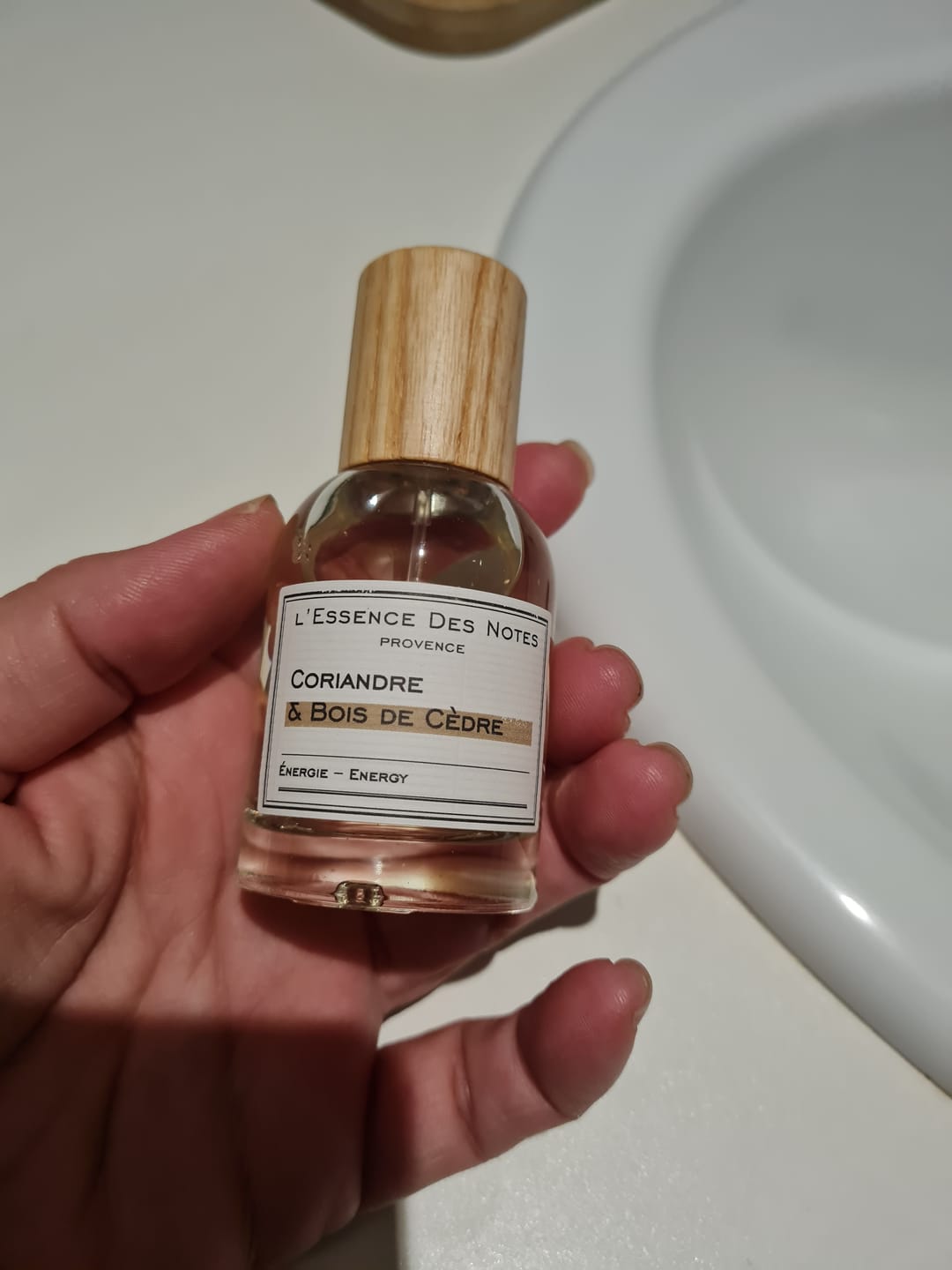 Customer photo review of Coriandre & Bois de Cèdre