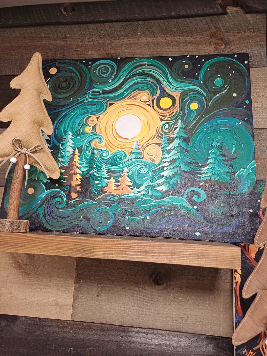 Customer photo review of Evergreen Snow Wonderland
