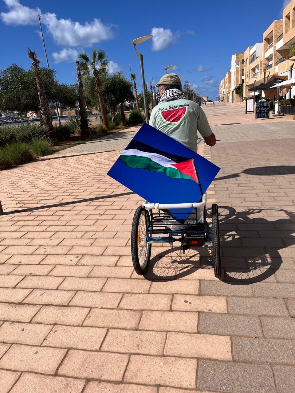 Customer photo review of Tricycle Électrique avec Accélérateur et Assistance au Pédalage - Confort et Sécurité au Maroc | ElectricBike.ma