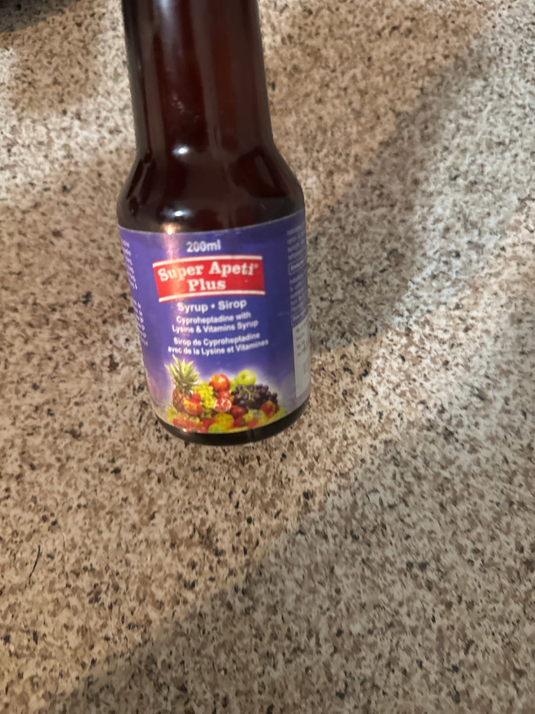 Customer photo review of Super Apeti plus syrup 200ML