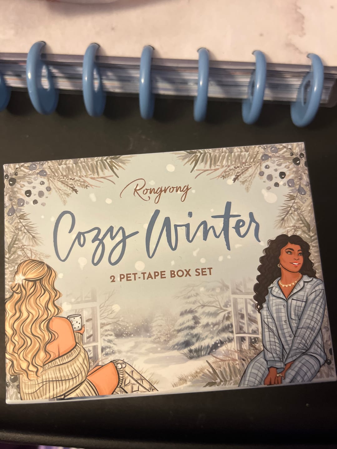 Customer photo review of Cozy Winter Pre-cut PET Tape Box
