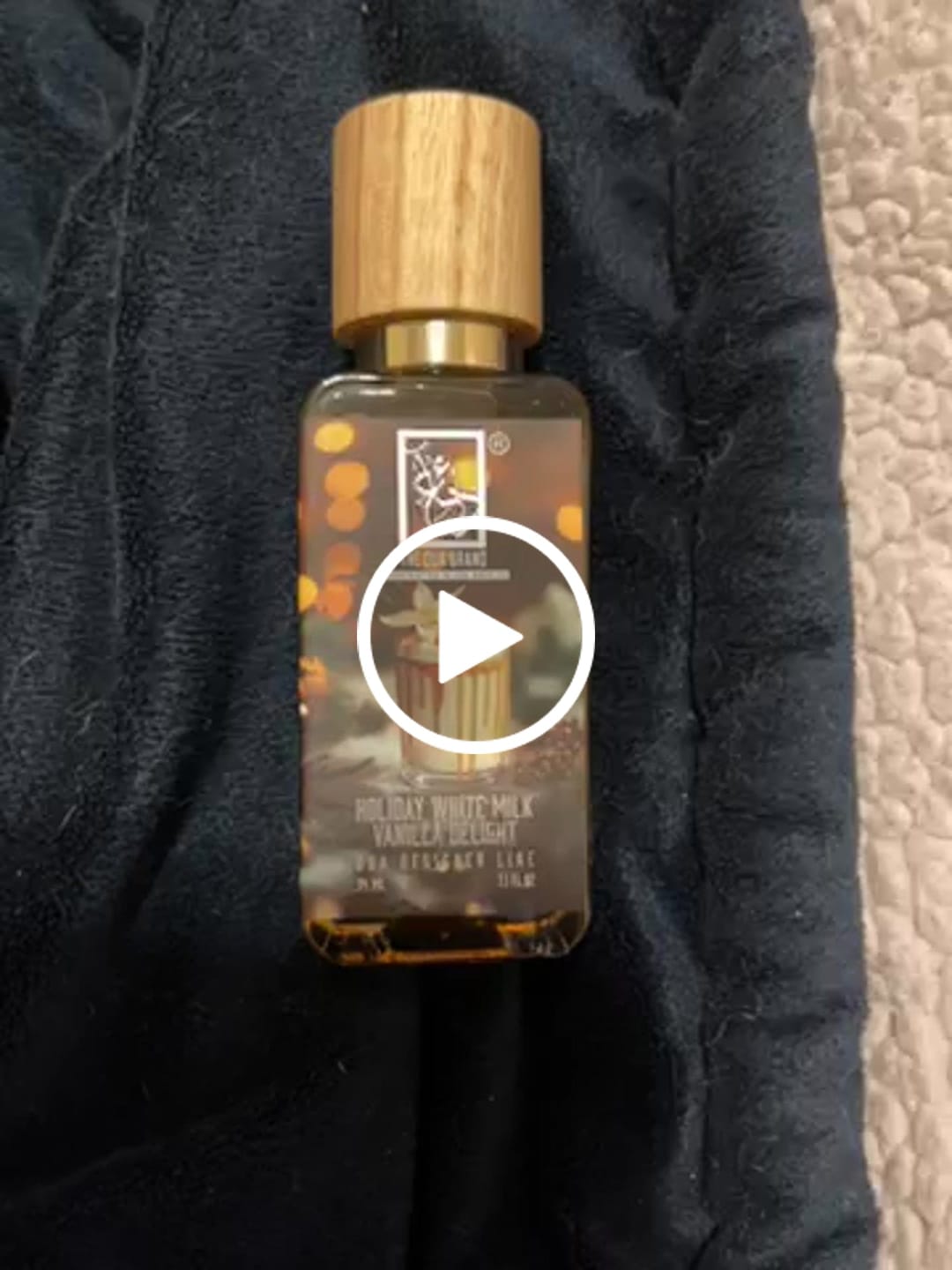 Customer video review of Holiday White Milk Vanilla Delight