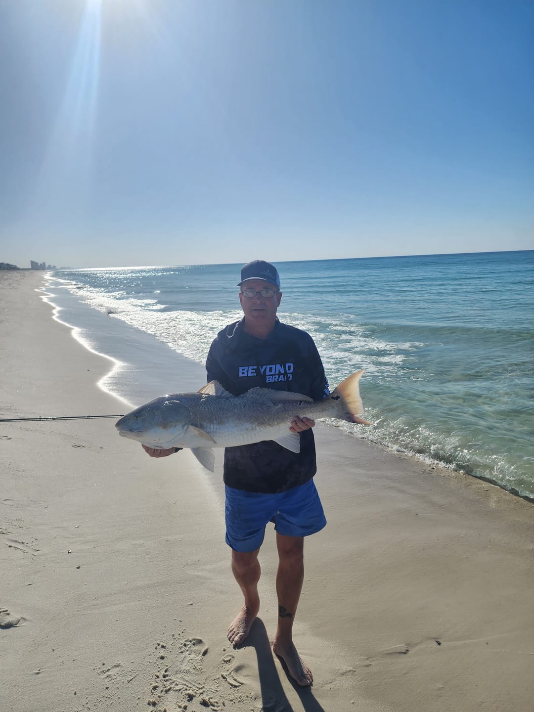 Customer photo review of Long Sleeve Hooded Performance Fishing Shirt