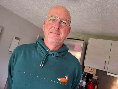 Customer photo review of FUCHS SPUR - Bio Unisex Hoodie (PREMIUM)