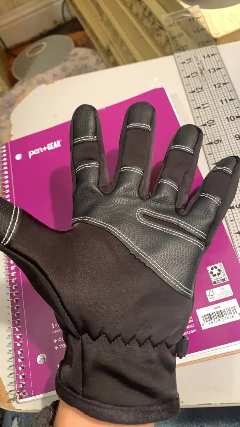 Customer photo review of Thermofrost - Thermohandschuhe für den Winter