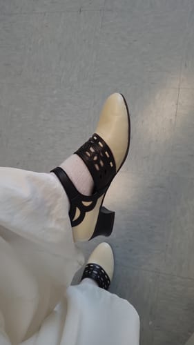 Customer photo review of Once in Peking 北平往事 1920s Recreation Goatskin Leather Shoes