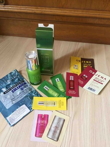 Customer photo review of Orjena Tea Tree Cica Serum 45ml