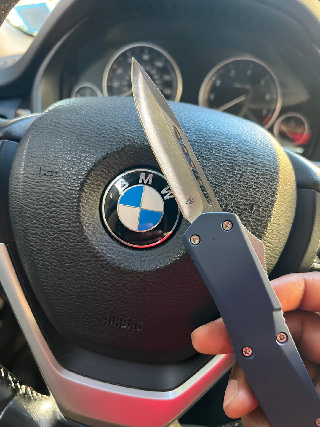 Customer photo review of OTF Mystery Knife Bundle