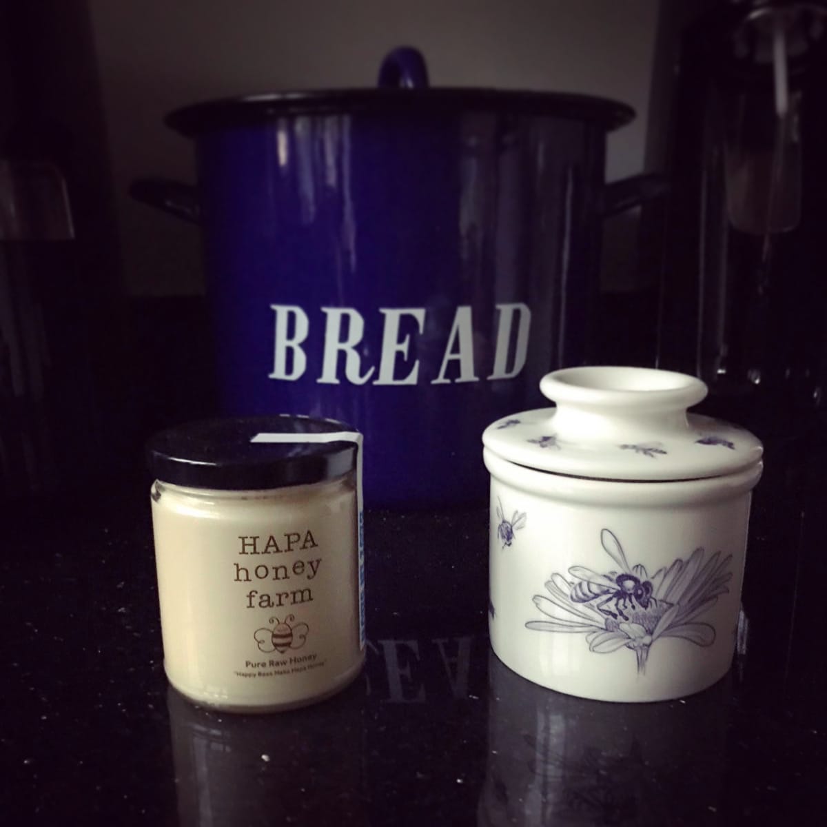 Customer photo review of The Honey Bee Butter Bell® Crock