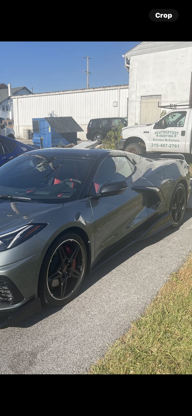Customer photo review of Chevrolet Corvette C8 3VM Side Skirts Rocker Panels