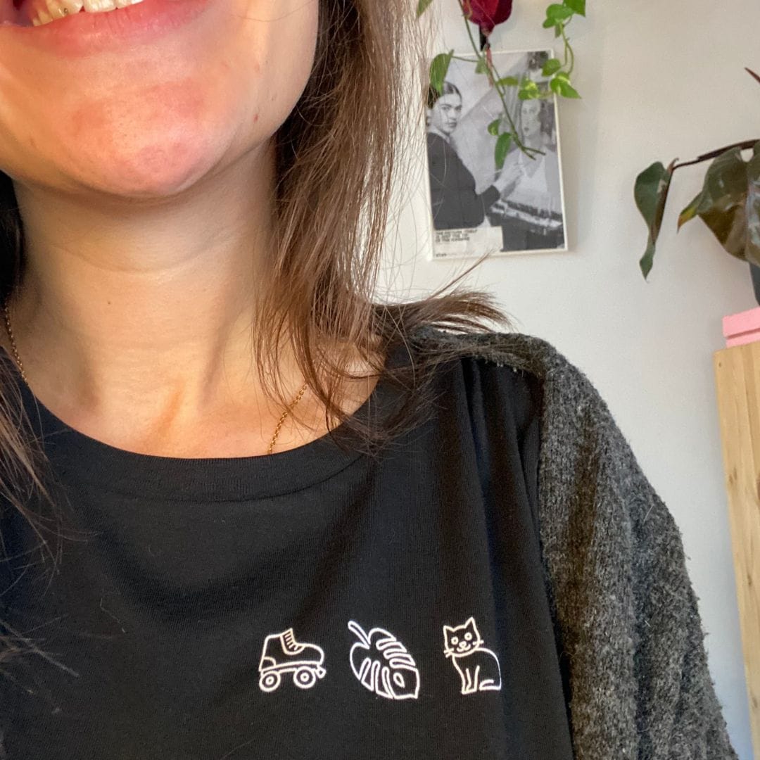 Customer photo review of Personaliertes Premium T-Shirt für Frauen aus Bio-Baumwolle