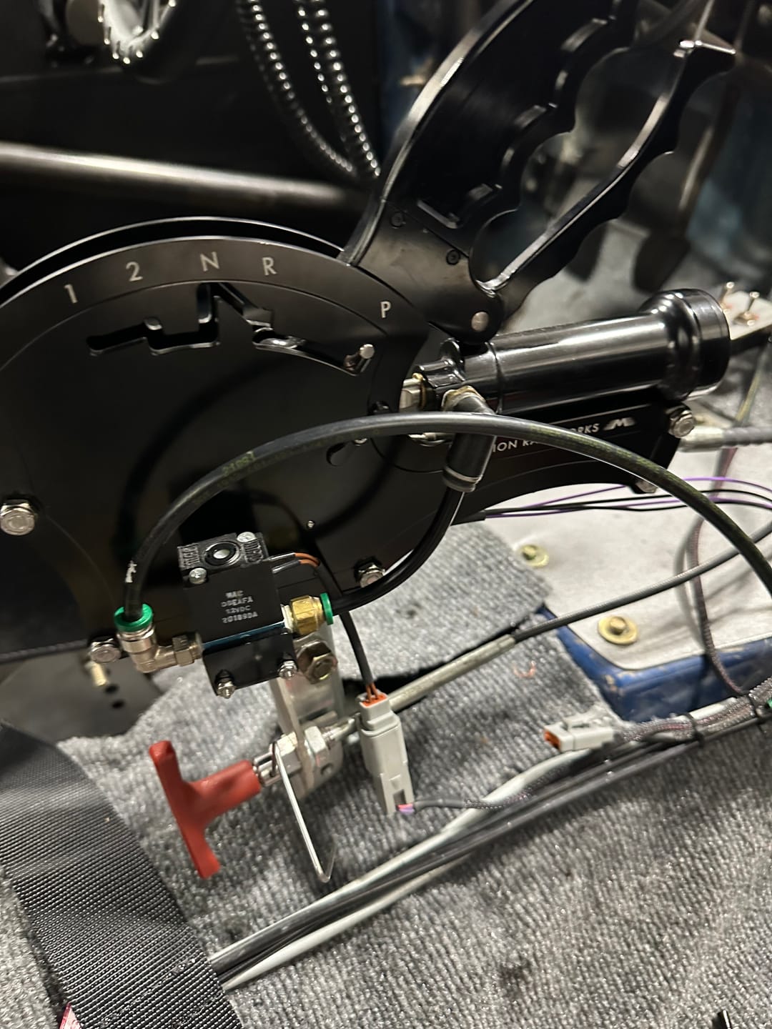 Customer photo review of Operator Shifter MAC Valve Mounting Bracket