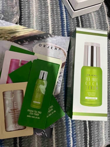Customer photo review of Orjena Tea Tree Cica Serum 45ml