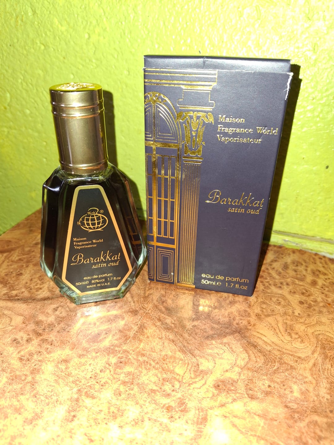 Customer photo review of Barakkat satin Oud 50ml
