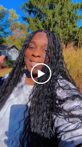 Customer video review of KNOTLESS BOHEMIAN FULL LACE