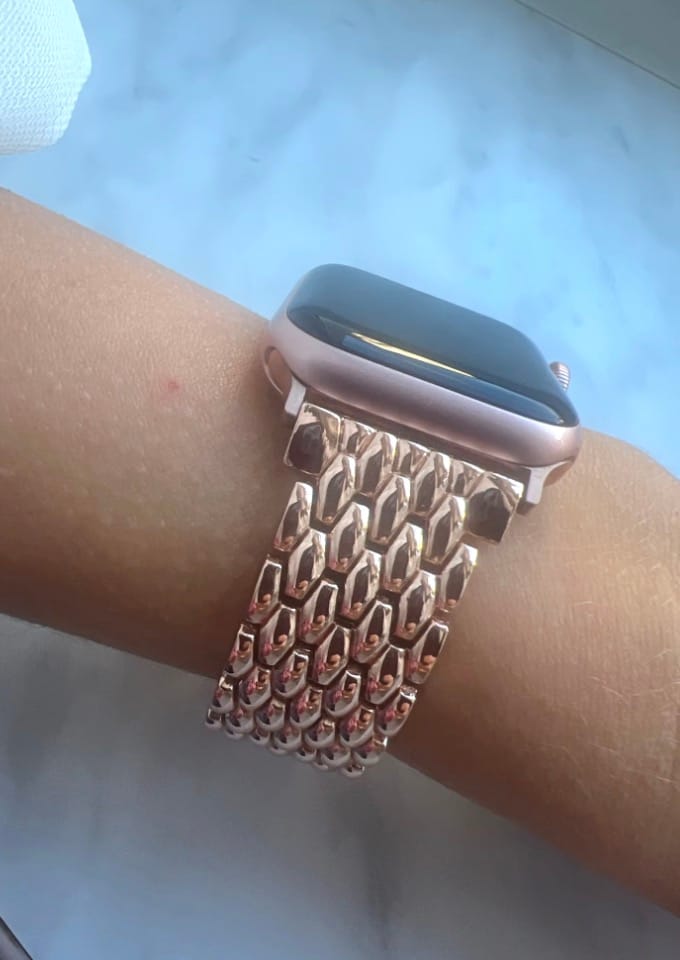 Customer photo review of Apple Watch Metallarmband "Dion"