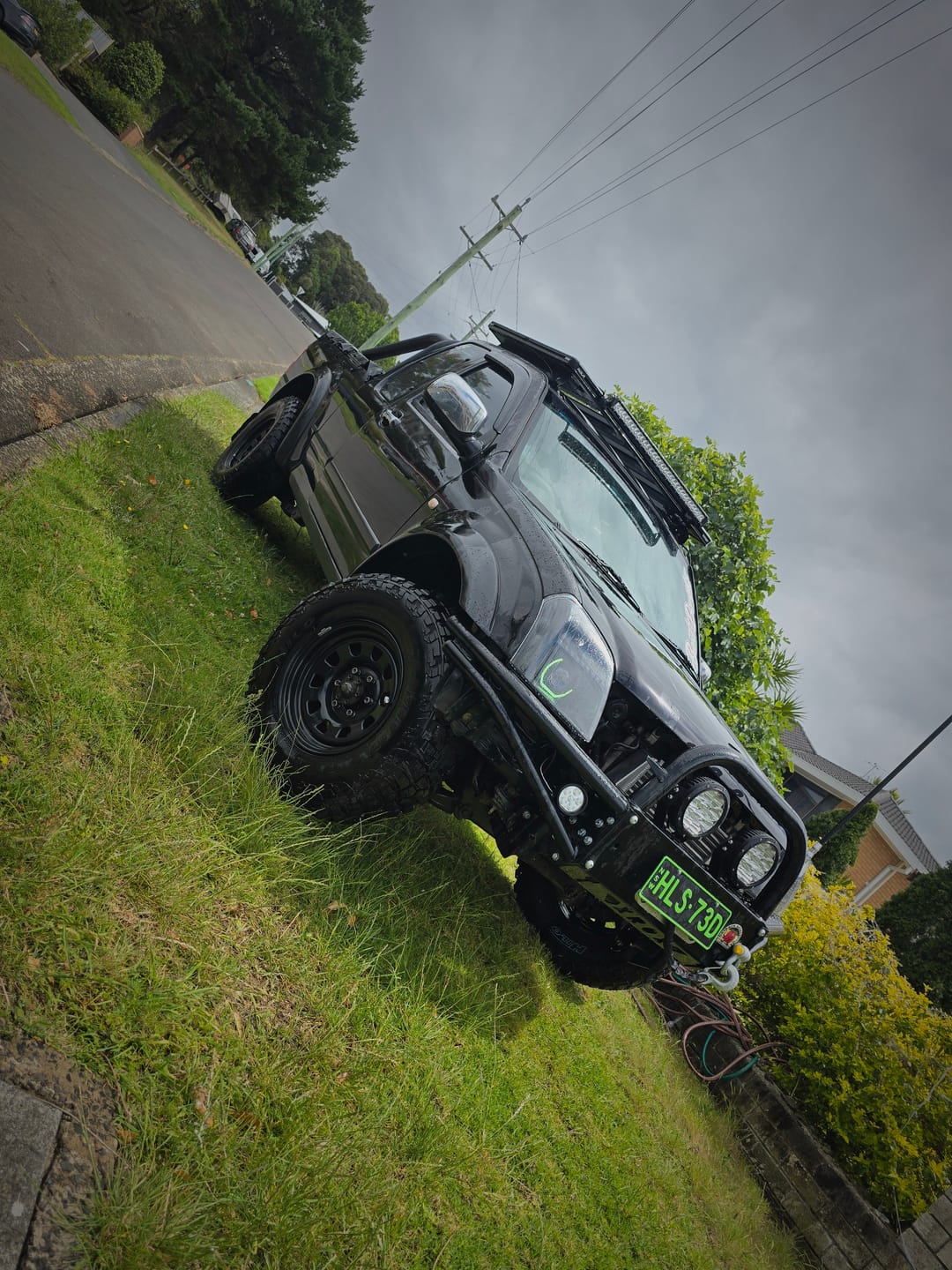 Customer photo review of Bi-Xenon 'Angry Eye' Headlight Retrofit DIY Kit