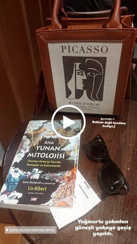 Customer video review of Pablo Picasso The Kiss Tablo Çanta